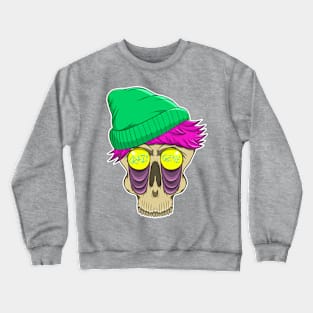 Crazy-Gene skull Crewneck Sweatshirt